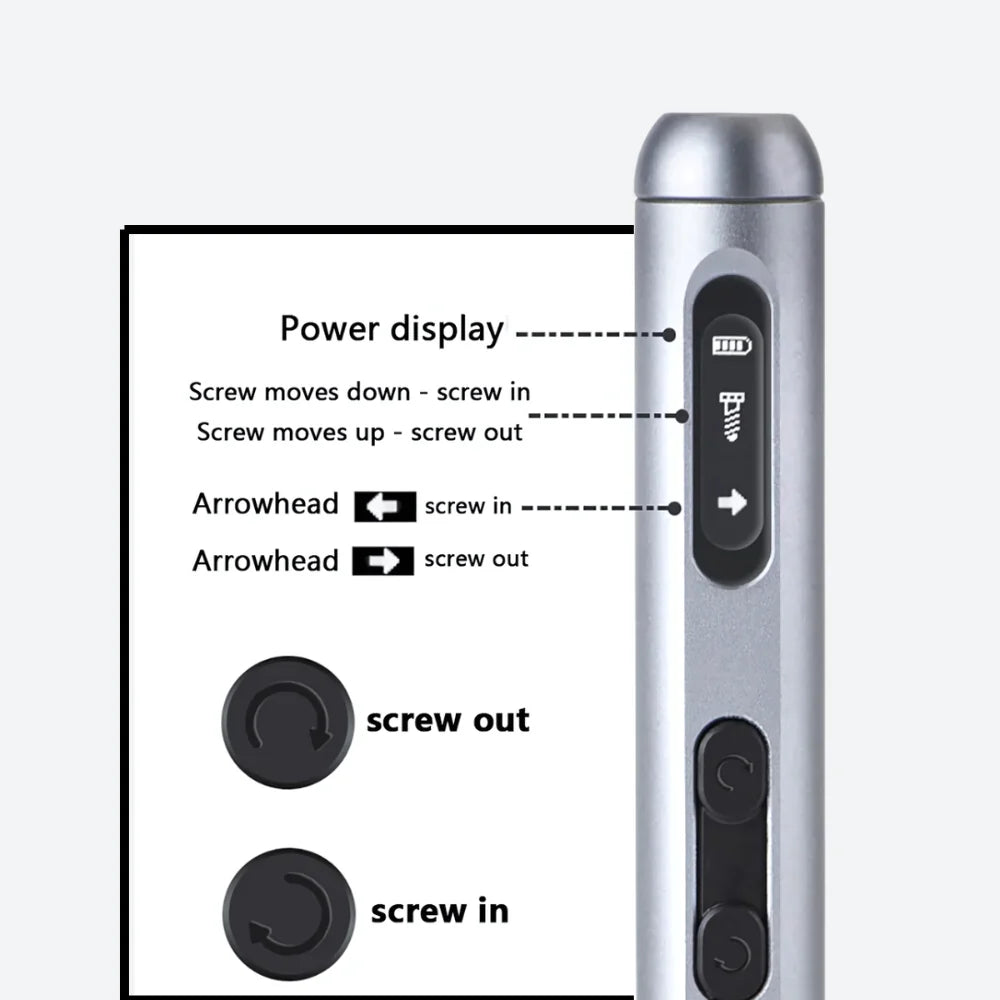 CraftYard™ Electric Screwdriver Set