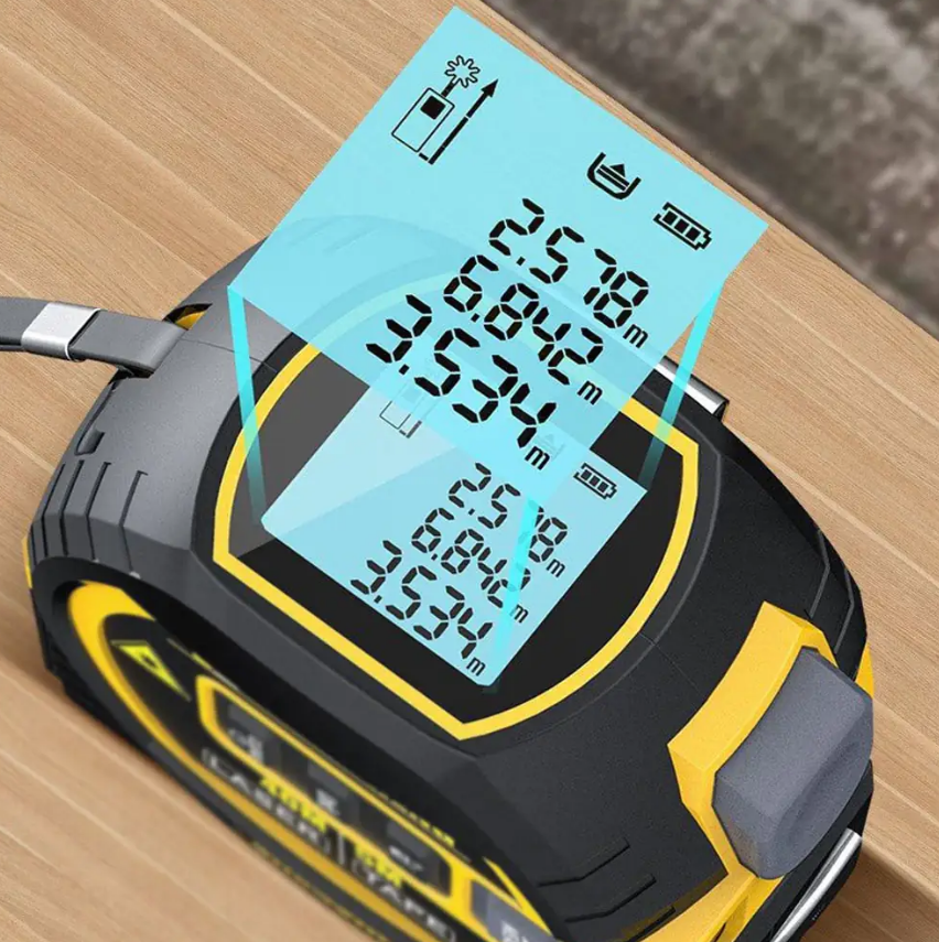 CraftYard™ 3 In 1 Laser Tape Measure