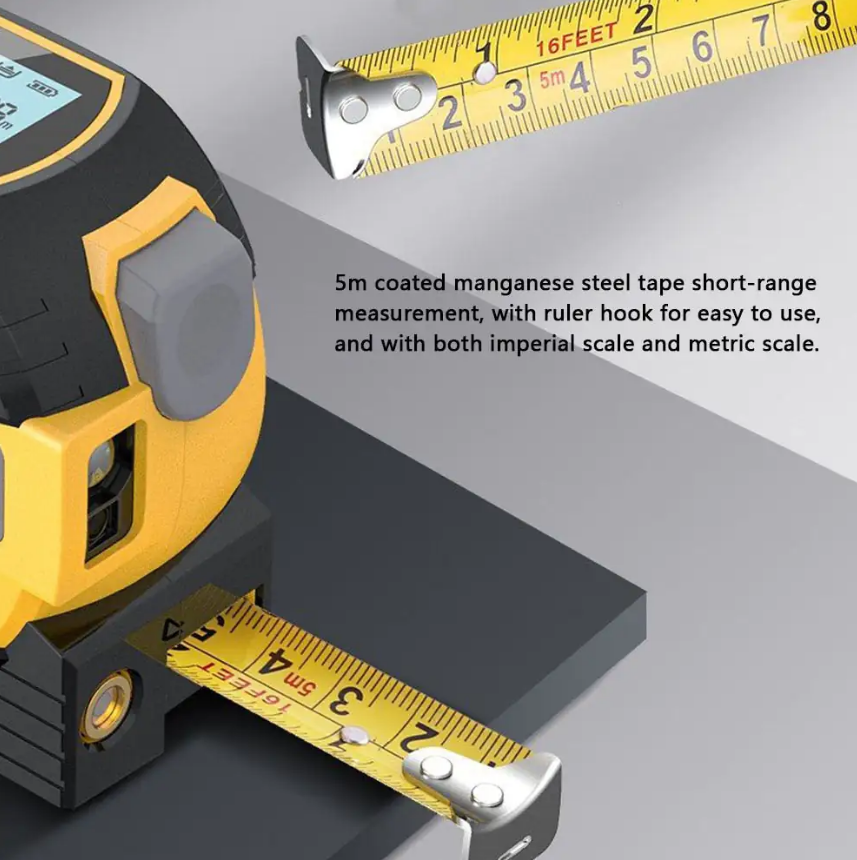 CraftYard™ 3 In 1 Laser Tape Measure