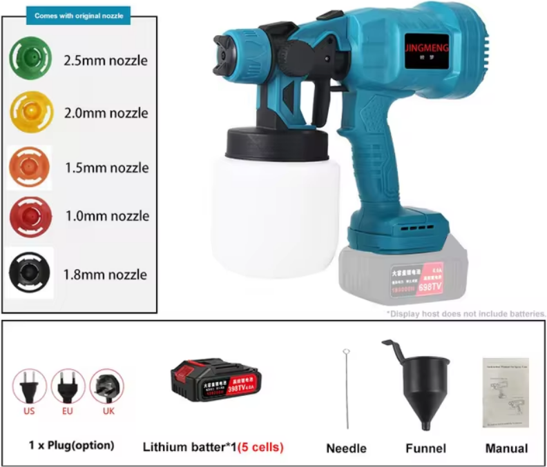 CraftYard™ Cordless Paint Sprayer